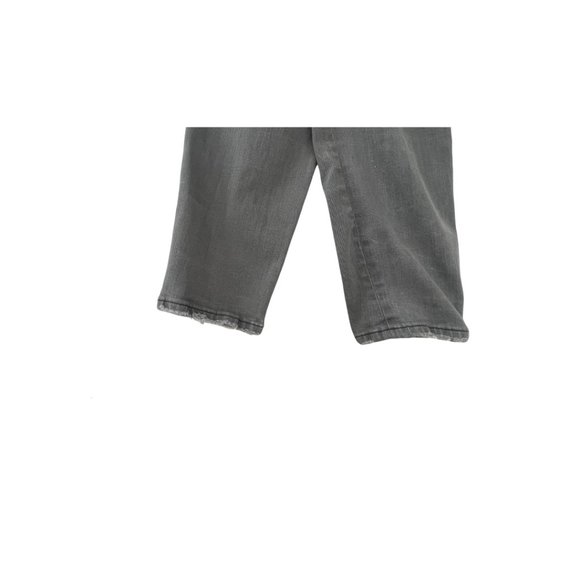 Designer Light Grey Madewell High Riser Skinny Jeans Dusty Wash SIZE 24 - Picture 3 of 8